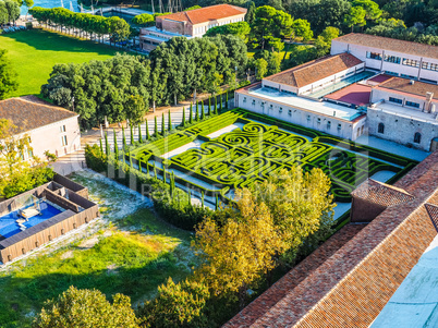 Aerial view of Venice HDR