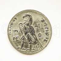 Vintage Roman coin