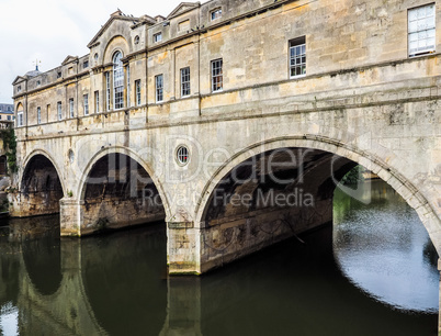 HDR Pulteney Bridge in Bath