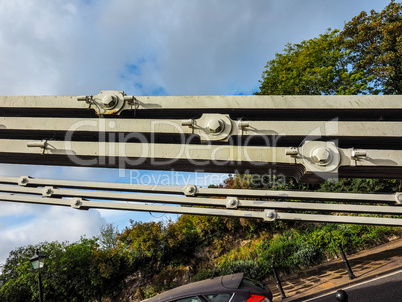 HDR Clifton Suspension Bridge in Bristol