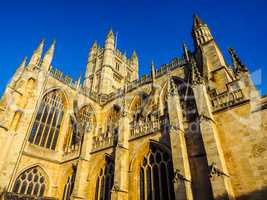 HDR Bath Abbey in Bath