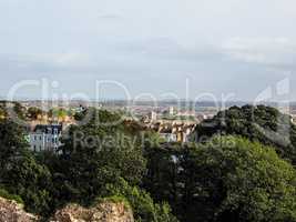 HDR View of the city of Bristol