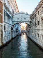 Bridge of Sighs in Venice HDR