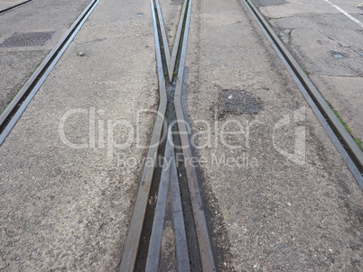 Railway track detail