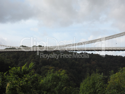 Clifton Suspension Bridge in Bristol