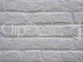 White brick wall background