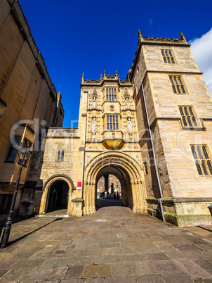 HDR Great Gatehouse (Abbey Gatehouse) in Bristol