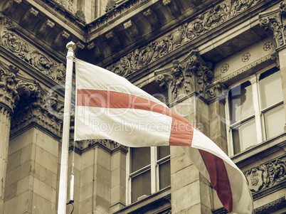 Vintage looking England flag Vintage looking England flag