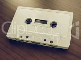 Vintage looking Tape cassette