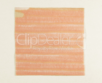 Vintage looking Orange fabric sample Vintage looking Orange fabric sample