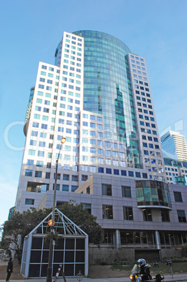 Modern high rise building.