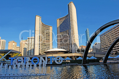 City hall of Toronto.