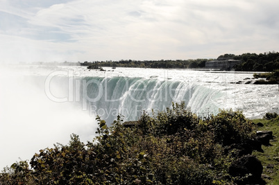 Niagara falls, Canadian site.