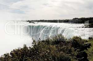 Niagara falls, Canadian site.