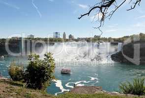 Niagara falls, American falls.