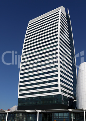 Beautiful photos of modern buildings under blue sky