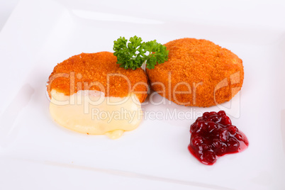 gebackener Camembert