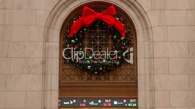 Christmas Stock Quotes. Seamless Loop