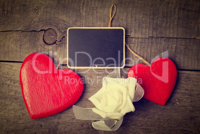 Vintage colored love concept background Vintage colored love concept background