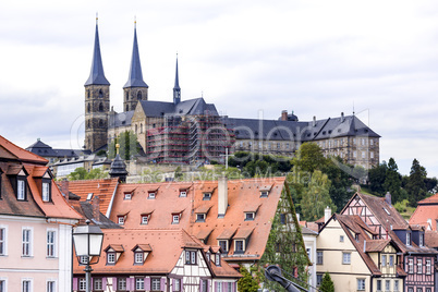 Bamberg with monastery Sankt Michael