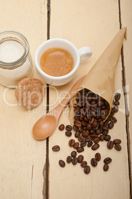espresso coffee and beans espresso coffee and beans