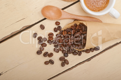 espresso coffee and beans espresso coffee and beans