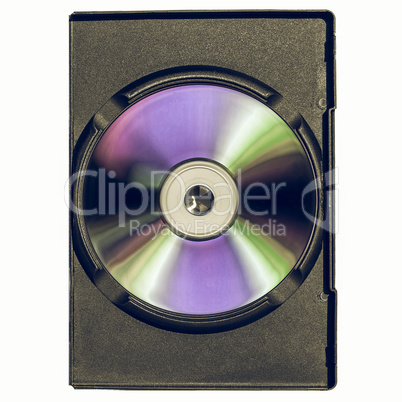 Vintage looking CD or DVD