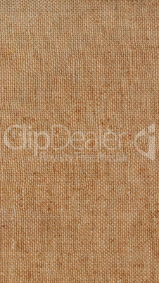 Brown burlap background - vertical