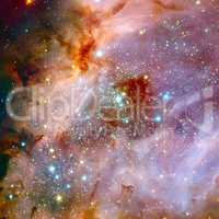 The Omega Nebula is an region in the constellation Sagittarius.