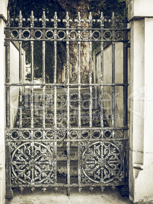 Vintage looking Old gate