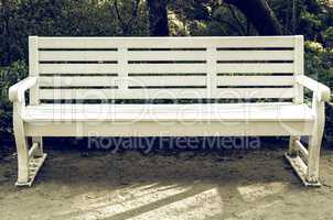 Vintage looking Bench picture
