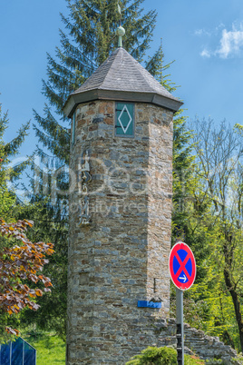 Turm von Schloss Hetterscheidt in Heiligenhaus