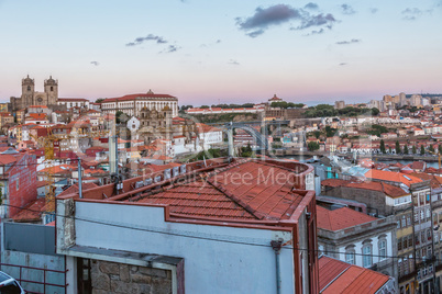 View of old town of Porto, Portugal , 23. may 2014, city Porto o