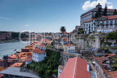 View of old town of Porto, Portugal , 23. may 2014, city Porto o