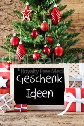 Colorful Christmas Tree, Geschenk Ideen Means Gift Ideas