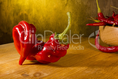 Ripe red pepper