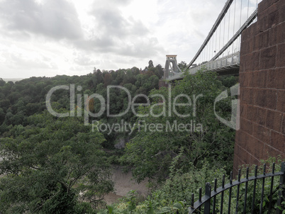 Clifton Suspension Bridge in Bristol