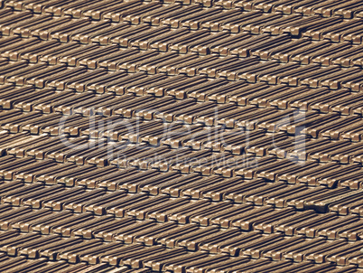 Vintage looking Roof tiles