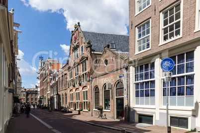 Canals of Amsterdam, capital city of the Netherlands