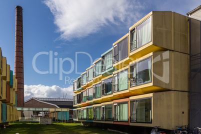 Amersfoort, Colorful student accommodation