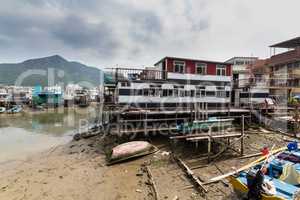 Tai O fishing village Lantau Island Hong Kong