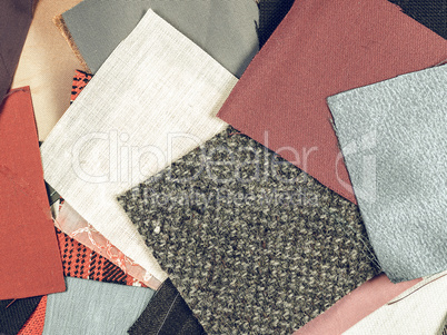 Vintage looking Fabric samples