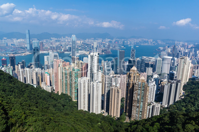 Hong Kong Skyline, China