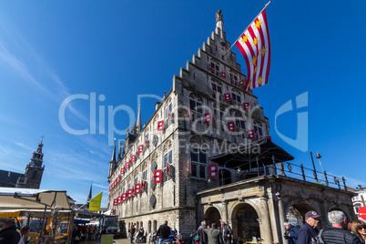 City Hall Gouda in Netherlands