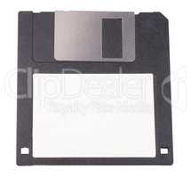 micro floppy disk isolated