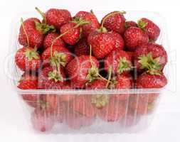 many Strawberry in plastic container