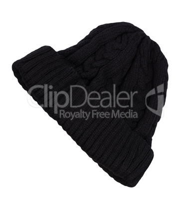 Warm Men black Cap