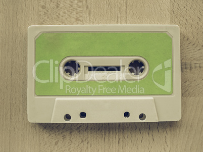 Vintage looking Tape cassette