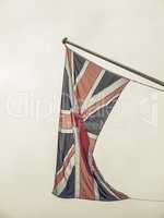 Vintage looking UK Flag