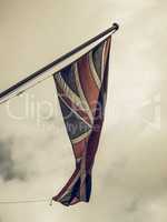 Vintage looking UK Flag